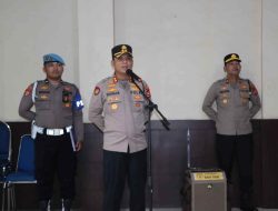 Kapolres Maros Tegaskan Tidak Akan Toleransi Personel Terlibat Narkoba