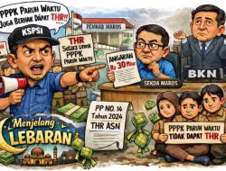 KSPSI Desak Pemkab Maros, Beri THR untuk PPPK Paruh Waktu