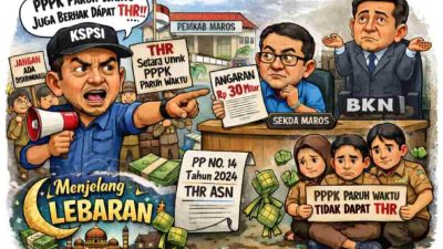 KSPSI Desak Pemkab Maros, Beri THR untuk PPPK Paruh Waktu