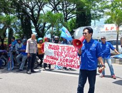 Demo Bergelora, KSPSI Desak Kejari Maros Tetapkan Tersangka Kasus Outsourcing Balai Kereta Sulsel