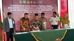 BRI Maros Dukung Pemda Maros lewat Serah Terima Hibah dan Kerja Sama
