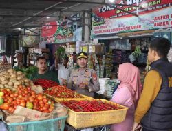 Pastikan Stabilitas Harga, Polres Maros Lakukan Pengecekan Stok dan Harga Bahan Pokok di