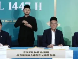 Kementerian Agama Republik Indonesia Tetapkan 1 Syawal 1447 Hijriah pada Sabtu, 21 Maret 2026