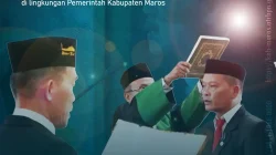 Camat Dilantik Jadi PPATs, Layanan Pertanahan di Kabupaten Maros Diperkuat
