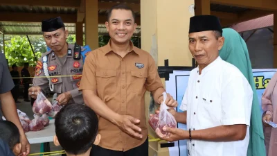 ​Polres Maros Kurban 10 Ekor Sapi Lebaran Idul Adha 1447H/2026