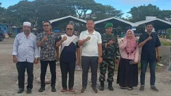 Dandim 1422 Maros Pimpin Groundbreaking Koperasi Desa di Kelurahan Pettuadae
