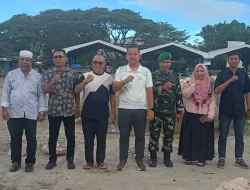 Dandim 1422 Maros Pimpin Groundbreaking Koperasi Desa di Kelurahan Pettuadae