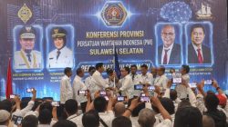 Suwardi Thahir Nahkodai PWI Sulsel 2026-2031, Fokus Tingkatkan Kompetensi Wartawan