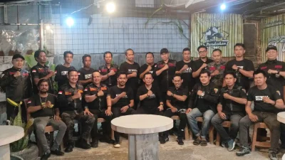 Sambut HUT ke-II, KIWAL Garuda Hitam Maros Perkuat Konsolidasi Internal