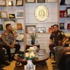 Silaturahmi Kapolres Maros dan Kajari Maros Perkuat Sinergitas Penegakan Hukum di Kabupaten Maros