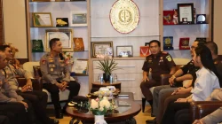 Silaturahmi Kapolres Maros dan Kajari Maros Perkuat Sinergitas Penegakan Hukum di Kabupaten Maros