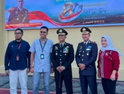 Hadiri Hari Bhayangkara ke-80, Pimpinan BRI Maros Apresiasi Kinerja Polres Maros Jaga Stabilitas Kamtibmas