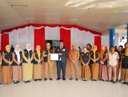 BASARNAS RI Apresiasi TAGANA Maros dengan Piagam Penghargaan