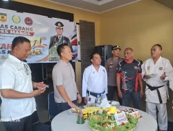 HUT INKANAS ke-21, Kapolres Maros Beri Motivasi Atlet