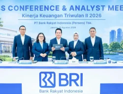 Konsisten Jadi Penggerak Ekonomi Kerakyatan, BRI Bukukan Laba Rp31,2 Triliun pada Triwulan II 2026