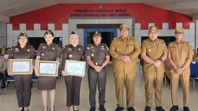 Kinerja Penagihan Pajak, Kejari Maros Raih Penghargaan